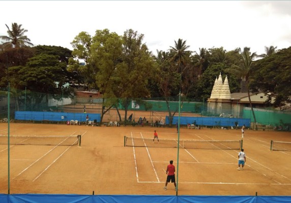 Tennis temple Rajajinagar Banner