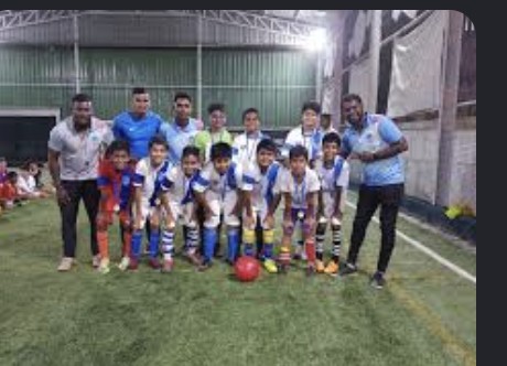 Blues Multisport Academy, Aquila sports. arena Ramurthy nagar Banner