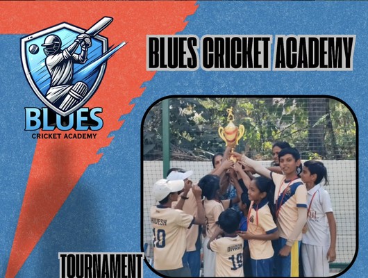 Blues Multisport Academy, Cricket Horamavu Banner