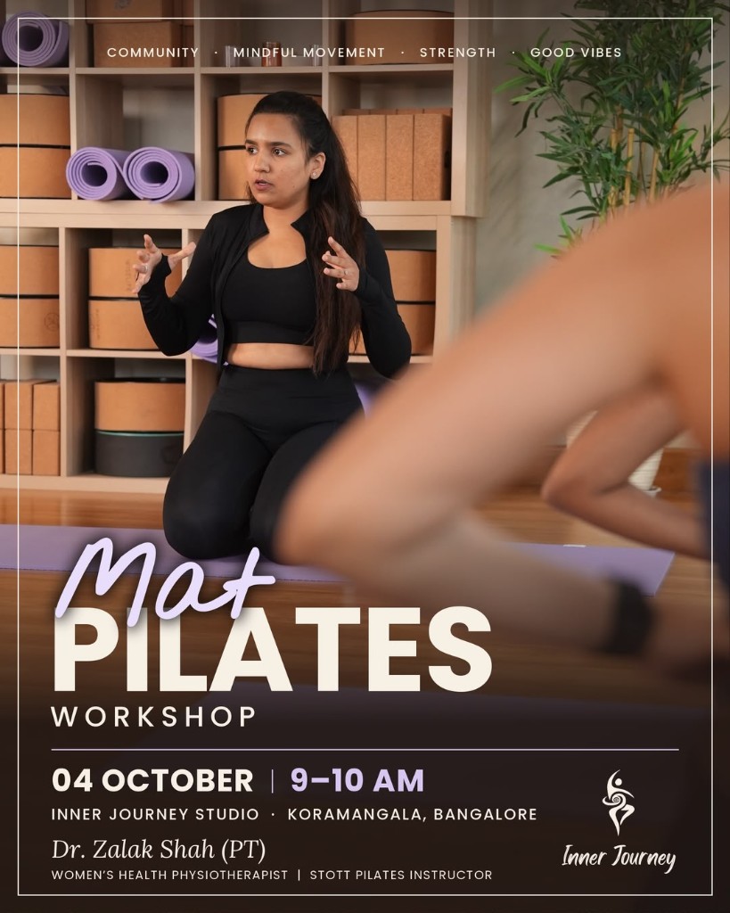 Mat Pilates Workshop, Bangalore event on Botle